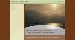 Desktop Screenshot of marshallbaileydental.com